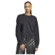 Adidas Γυναικείο φούτερ Ruched 3-Stripes Loose Sweatshirt